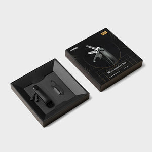 Key Organiser Hybrid Leather + Multi-tool Gift Set limited edition black