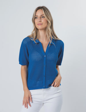 HOLLY TOP - COBALT - Stella + Gemma