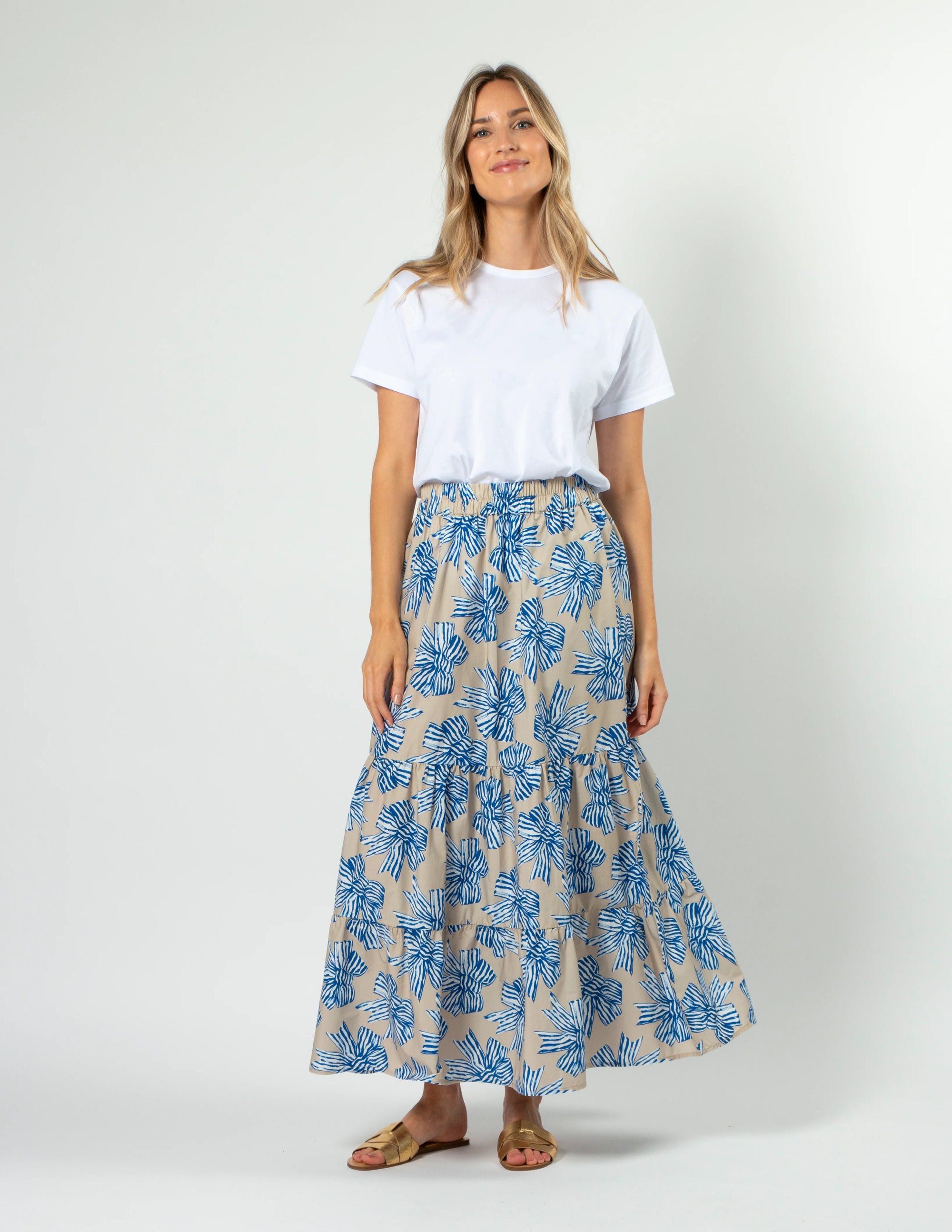 CLEO SKIRT - BOWTIFUL BLUE - Stella + Gemma