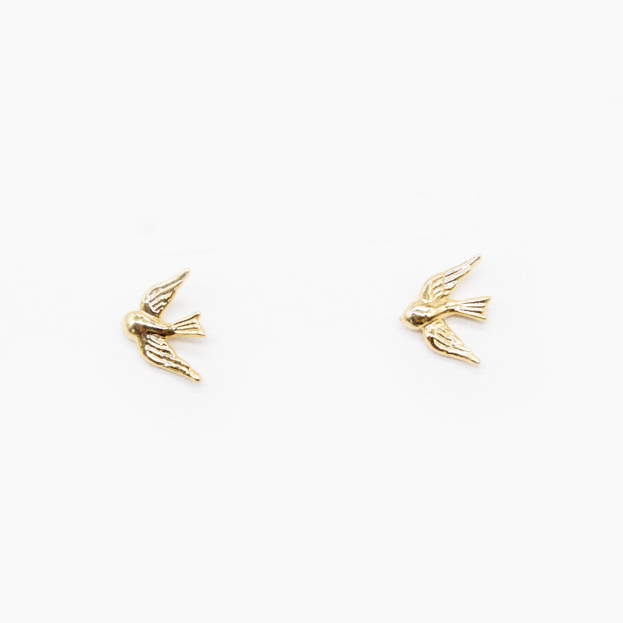 Gold Dove Earrings - Stella + Gemma