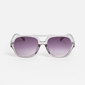 Therese Sunglasses - Transparent Grey - Stella + Gemma