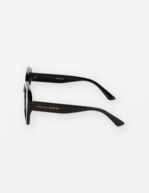 Stella + Gemma HURLEY SUNGLASSES - BLACK