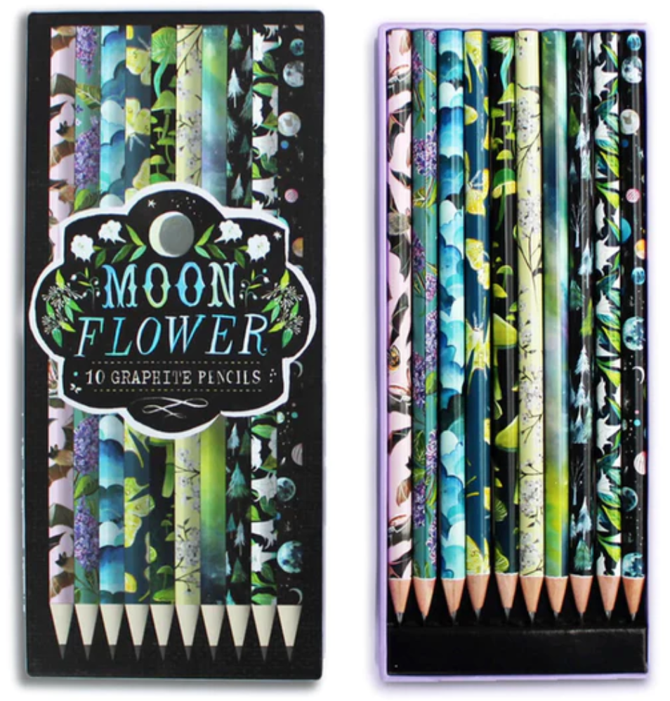 Moonflower Graphite Pencils - Publishers Distribution