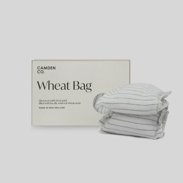 Wheat Bag - Stripe Linen - Camden Co