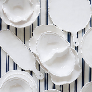 Melamine Pearl Dinner Plate + Le Forge