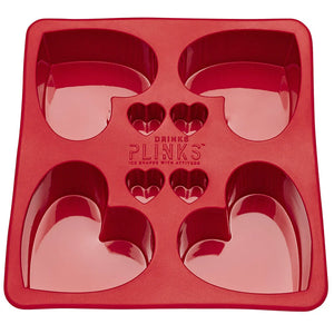 Lovehearts Silicone Ice Tray - Drinks Plinks