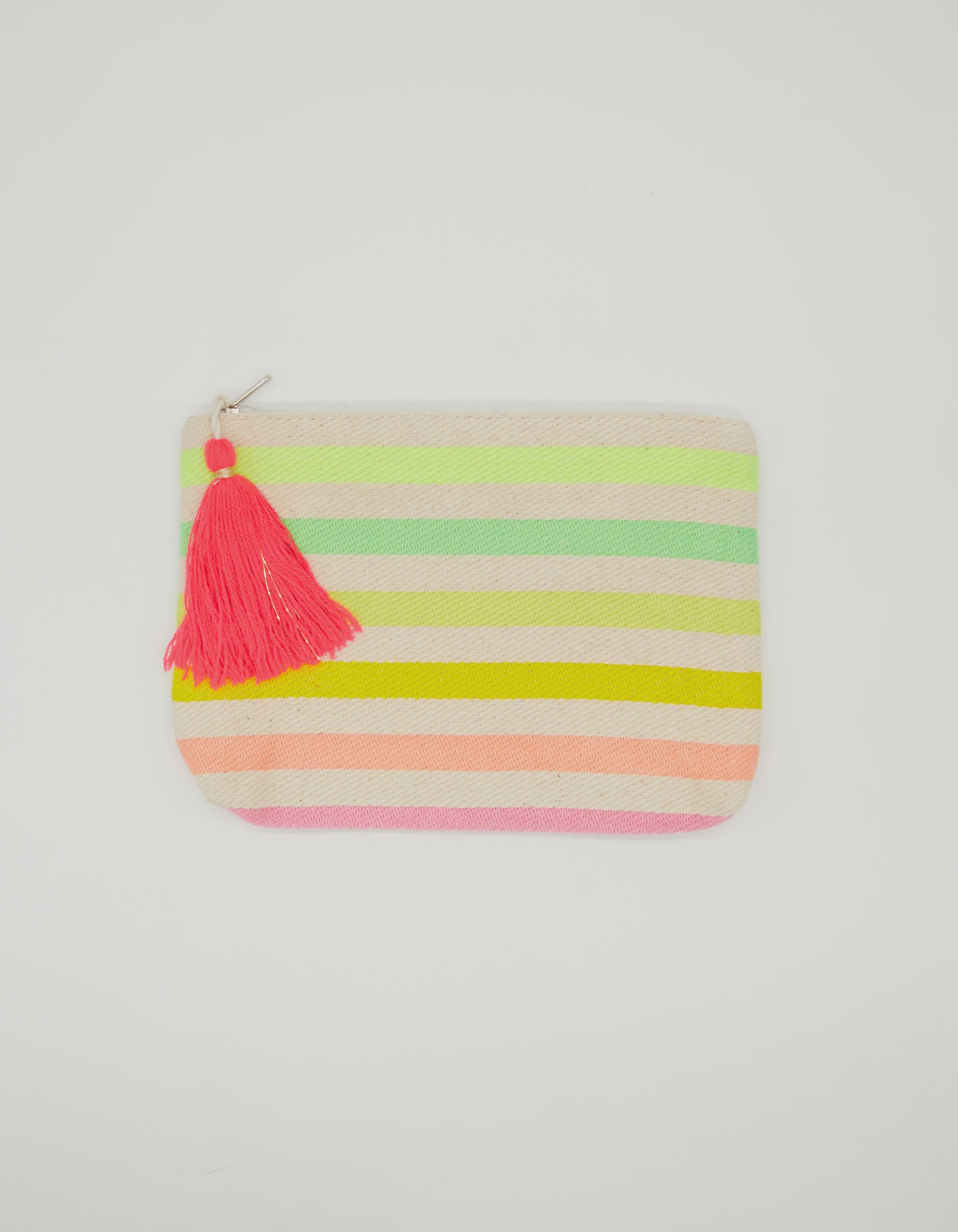 Small Pouch Coloured Stripes + Stella Gemma