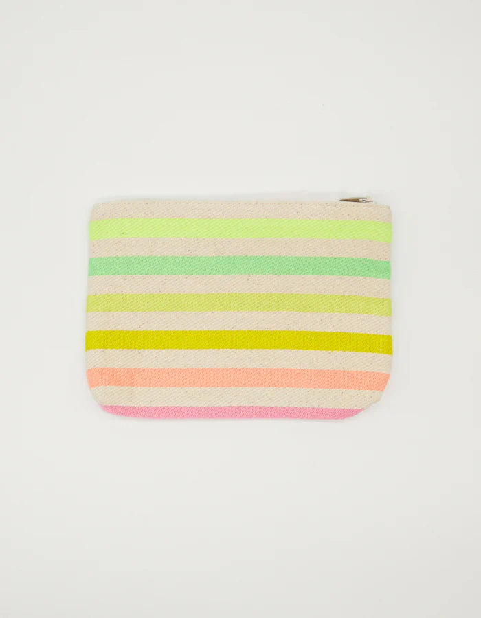 Small Pouch Coloured Stripes + Stella Gemma