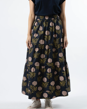 Stella Gemma Tori Skirt Flore Navy