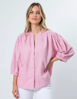 Stella Gemma TAMMY BLOUSE - MARSHMALLOW