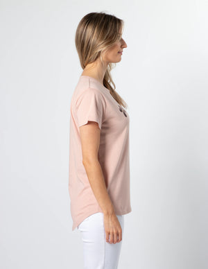 Stella + Gemma T-SHIRT - ANTIQUE ROSE DRIED HYDRANGEAS