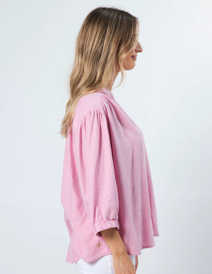 Stella Gemma TAMMY BLOUSE - MARSHMALLOW