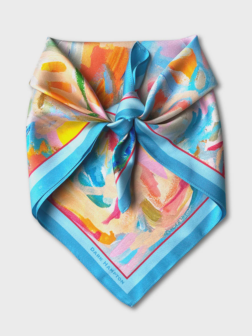 CARRIE BROOMHALL FINN PETITE SILK SCARF