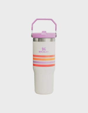 STANLEY THE VARSITY ICEFLOW™ FLIP STRAW TUMBLER 30 OZ LILAC STRIPE