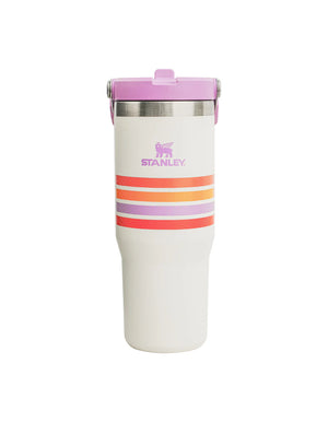 STANLEY THE VARSITY ICEFLOW™ FLIP STRAW TUMBLER 30 OZ LILAC STRIPE