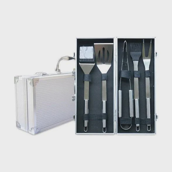 Aluminium BBQ Tool Set - Vals Wholesale