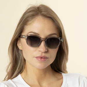 Celeste Sunglasses - Transparent Grey