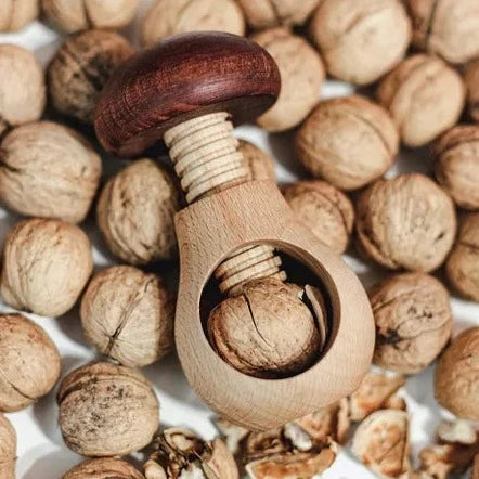 Beech Wood Screw Nutcracker - Roger Homewares