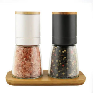 Dishy Pepper & Salt Grinder Set