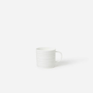 Citta Stripe Coffee Cup - Grey/White