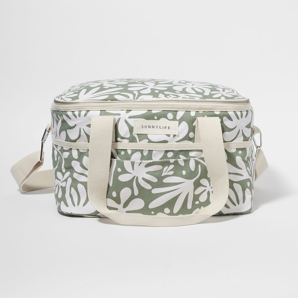 Canvas Cooler Bag Vacay Olive - Sunnylife