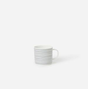 Citta Stripe Coffee Cup - Navy/White