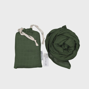 Essentials Muslin Wrap - Pine - Burrow & Be