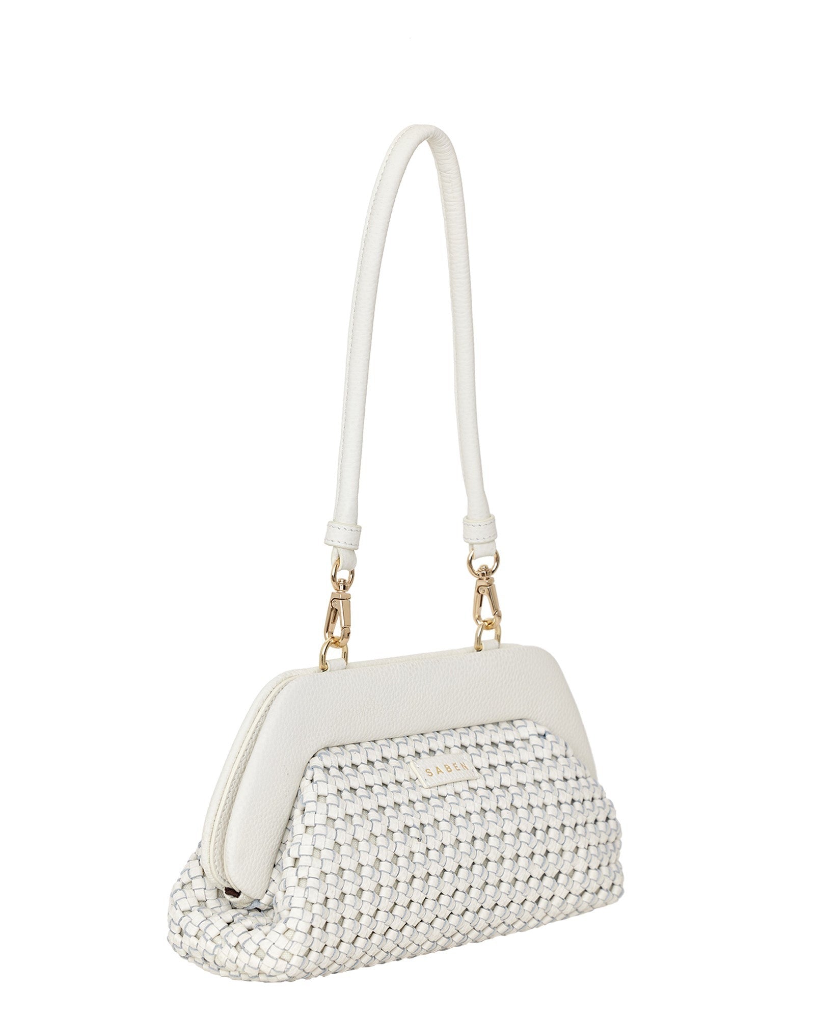 Saben Giselle Mini Bag - White Braid