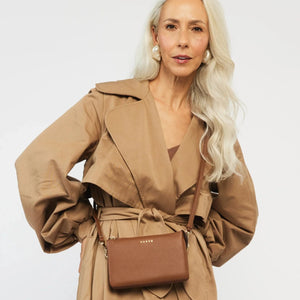 Tilly Crossbody - Tan - Saben