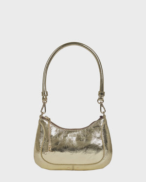 Sammie Mini Bag Golden Hour Gold Crinkle