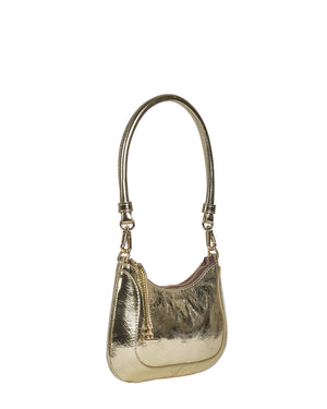 Sammie Mini Bag Golden Hour Gold Crinkle