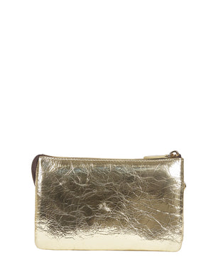 Saben Tilly Crossbody -Light Gold Crinkle