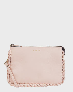 Big Sis Tilly Crossbody - Blush Plait Edge Saben