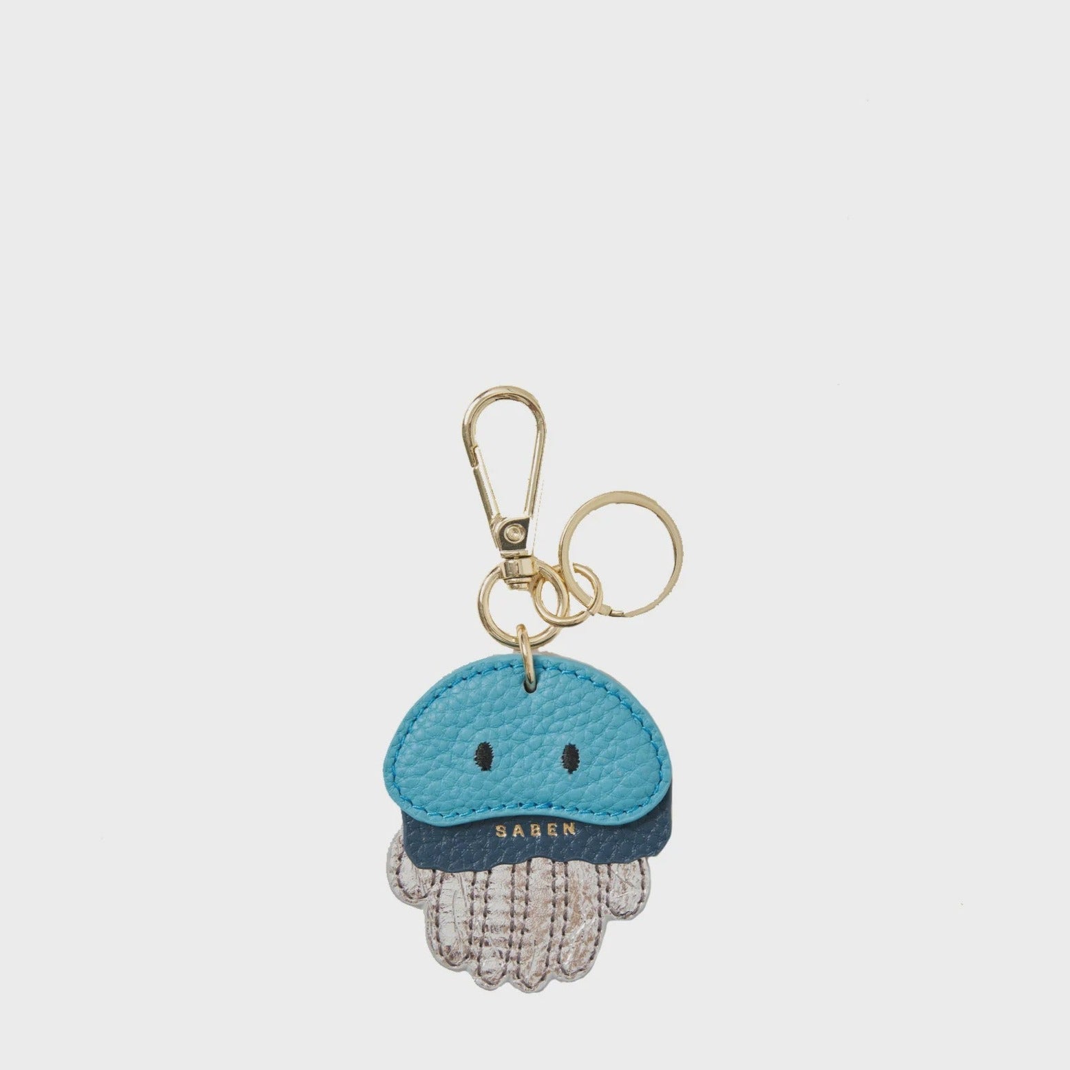 Charm Keyring - Jellyfish Wave - Saben