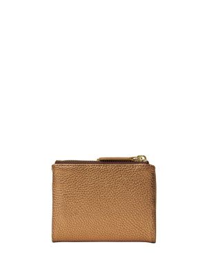 Delilah Wallet - Brushed Bronze