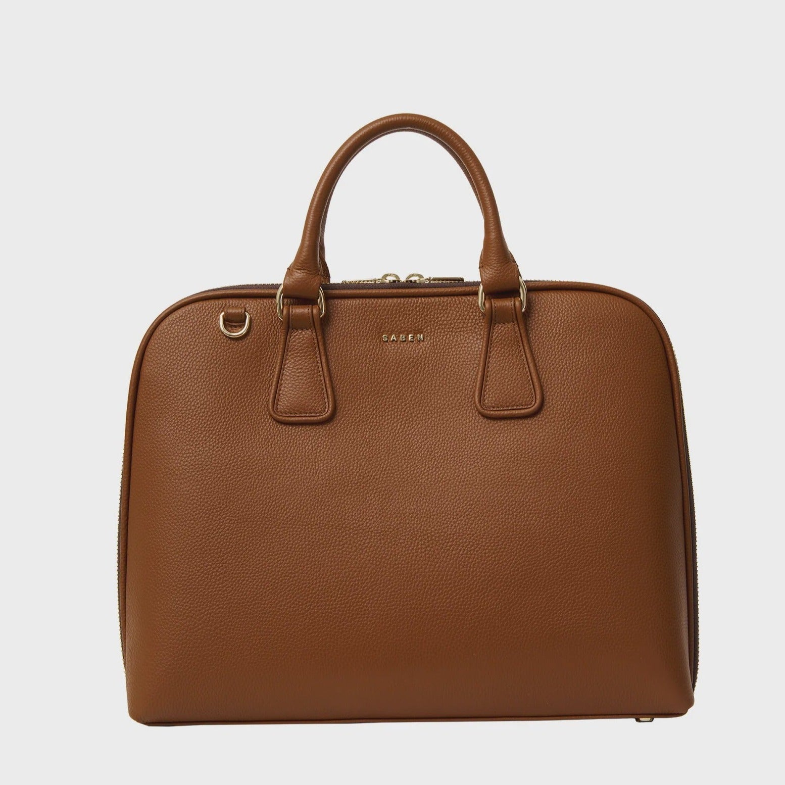 Parker Briefcase - Tan - Saben