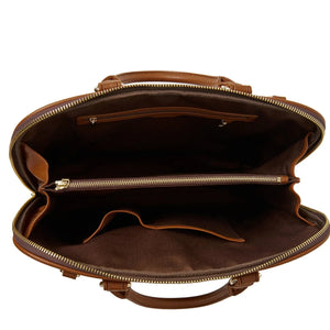 Parker Briefcase - Tan - Saben