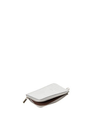 Saben Winona Card Holder - Silver Crinkle