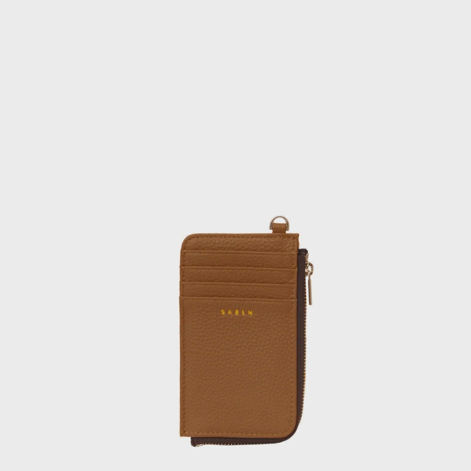 Winona Card Holder - Tan - Saben