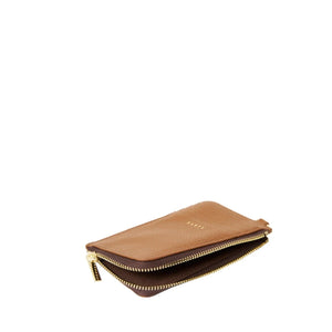 Winona Card Holder - Tan - Saben