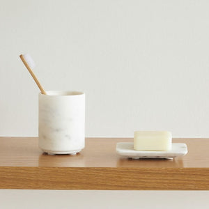 Marble Rectangle Soap Dish - Citta