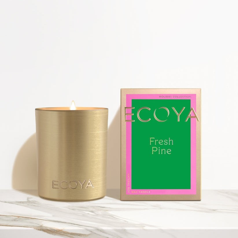 Ecoya Goldie Candle - Fresh Pine