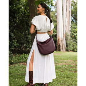 Emily Shoulder Bag - Shiraz - Louen Hide