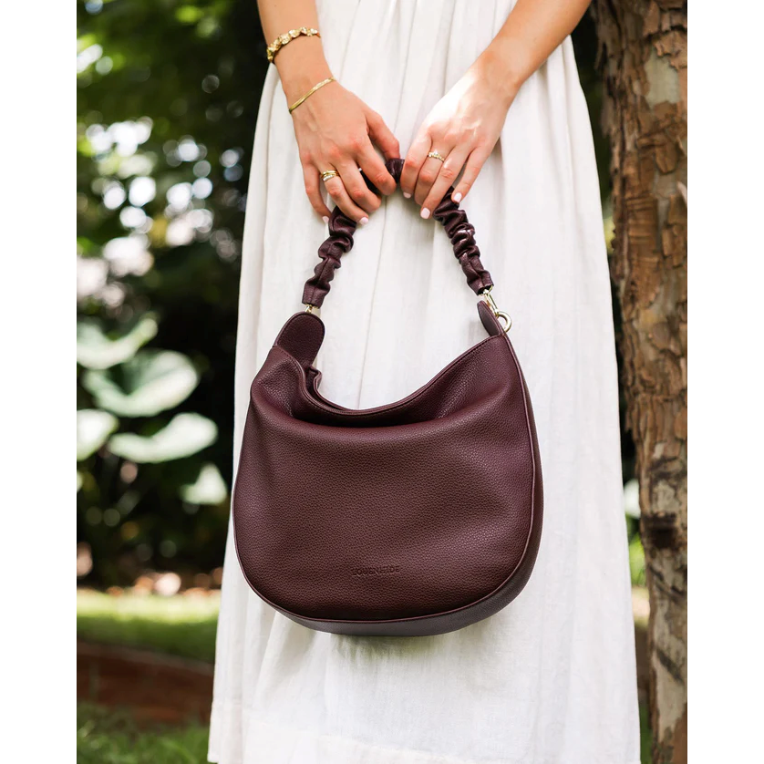 Emily Shoulder Bag - Shiraz - Louen Hide