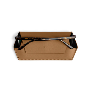 Glasses Case Tan - Fox & Leo