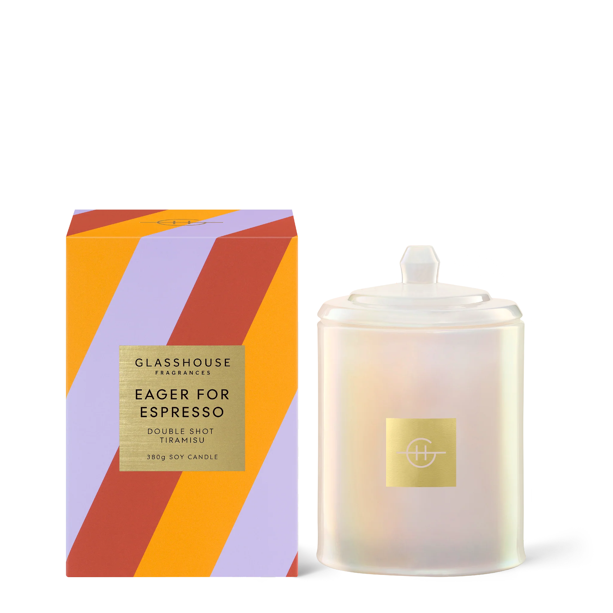 Eager For Espresso 380g Candle - Glasshouse