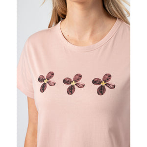 Antique Rose Hydrangea Tee - Stella + Gemma