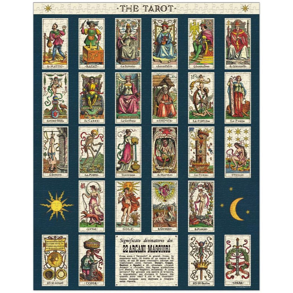 Tarot 1000pc Puzzle - Cavallini