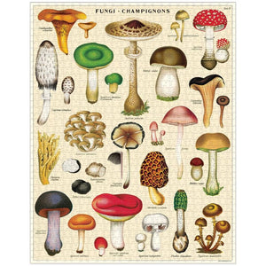 Mushrooms 1000pc Jigsaw Puzzle - Livewires