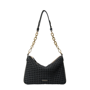 Dane Shoulder Bag - Black Braid - Saben